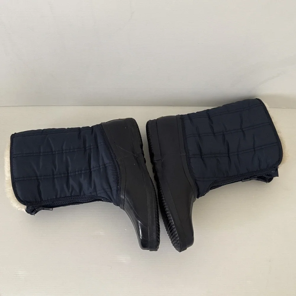 Vintage Sorel Kaufman Cabelas Canada Womens Blue Winter Boots Size 11 Snow EUC